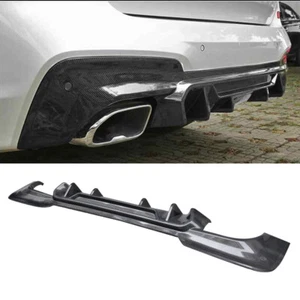 For BMW X3 X3M G01 M Sport 18-21 Carbon Fiber A Style Rear Bumpers Diffuser Lip  - Picture 1 of 11