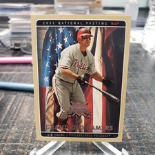 2005 Fleer National Pastime Grand Old Gamers Jim Thome # 2