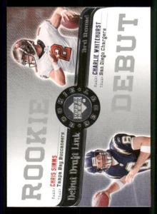 2006 Upper Deck Rookie Debut Draft Link #7 Chris Simms/Charlie Whitehurst - Picture 1 of 2