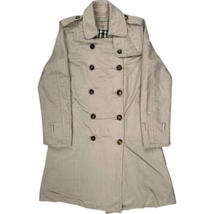 Gabardina Burberry London doble botonadura - grande - mezcla de algodón beige - Imagen 1 de 6