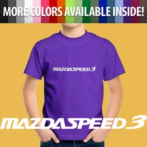 Toddler Kids Tee T-Shirt Custom Mazda3 Mazdaspeed 3 Mazdaspeed3 MPS COBB Auto - Picture 1 of 3