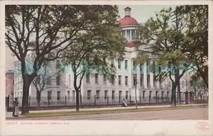 Postal móvil Alabama AL - BARTON ACADEMY - Detroit Publishing Co - Imagen 1 de 2