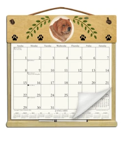 CHOW CHOW KALENDERHALTER - JEDES JAHR NACHFÜLLBAR! - Bild 1 von 1