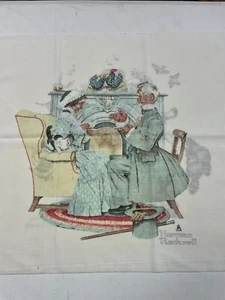 Norman Rockwell federa doppia faccia vintage - Foto 1 di 3