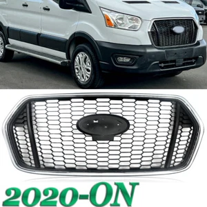 For 2020-2022 Ford Transit T150 T250 T350 Honeycomb Front Upper Grille Grill - Picture 1 of 13