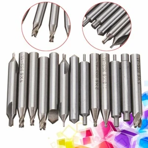 13PCS 1.5-5mm HSS-AL Drill Bit Lock Tools Set for Key Cutting Machine Cutter - Picture 1 of 6
