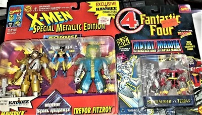 X-MEN & FF литая РОСОМАХА, ФИТЦРОЙ, MAVERICK и SILVER SURFER TERRAX новая - Изображение 1 из 4