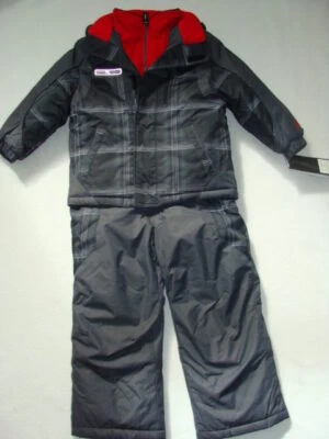 NWT Boys Zero XPosur Snow Suit Size 4 Jacket Coat Bibs Pants Snowsuit Winter NEW - Image 1 of 2