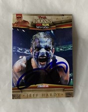 JEFF HARDY SIGNED TNA WRESTLING CARD #1