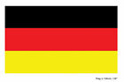 Deutschland Fahne Flagge 90 x 150 cm. Fan-Artikel EM WM Herren Fußball KK