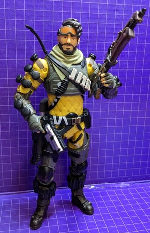 Apex Legends Mirage - 6" 1/12 scale - Gi Joe classified/Star wars custom fodder Cover