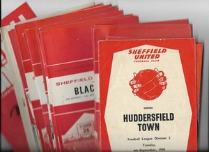 1960's Sheffield United Home Programmes - League , Cup - Choose from List - Picture 1 of 27