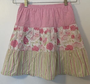 GYMBOREE Easter Spring Floral Skirt Girls SIZE 7 - Picture 1 of 4