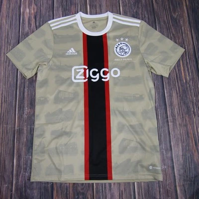 Camiseta de fútbol Ajax Amsterdam para hombre grande Ziggo diario Adidas Foto 1 de 4