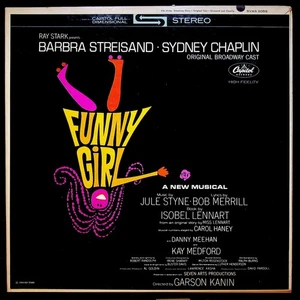 Funny Girl Original Broadway Cast Recording 1964 Gatefold LP Barbra Streisand - Picture 1 of 6