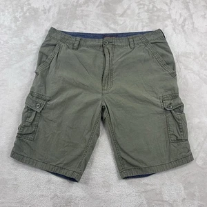 WearFirst Herren 36 Cargo Shorts Grün Stretch Gummibund Wandern Robust Outdoor - Bild 1 von 7