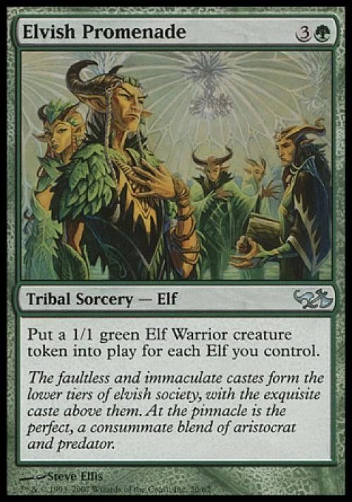 Imperious Perfect - Light Play MTG Duel Decks: Elves vs Goblins - Image 1 of 1