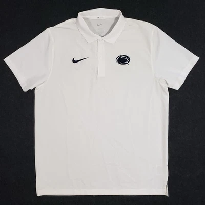 Nike Penn State Nittany Lions Dri-Fit Coach A. Poindexter Game Polo Mens Large - Image 1 of 4