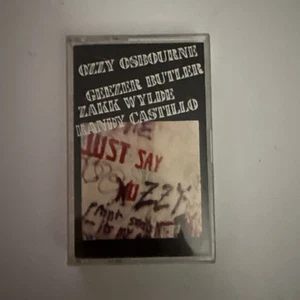 OZZY OSBOURNE, JUST SAY OZZY, 1990 CBS RECORDS, CASSETTE TAPE - Picture 1 of 4