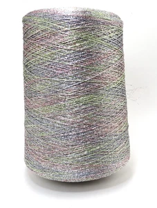 Kreinik Metallic Thread Ombre Misty Rainbow #1500 496GRS 8 Ply Twist - Picture 1 of 4