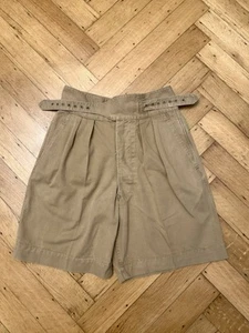 1950’s British Army Gurkha Khaki Drill Shorts Sz30 - Picture 1 of 8