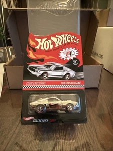 Hot Wheels RLC Redline Club Exclusive Custom Mustang silber #0102/5.000 - Bild 1 von 8