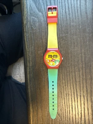 Reloj Pulsera M&M's Divertido Coleccionistas Reloj 1993 Reloj Analógico Foto 1 de 2