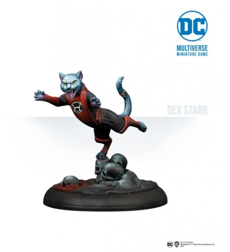 Knight Models DC Universe 35mm Dex Starr Red Lantern unpainted resin figure - Image 1 of 1