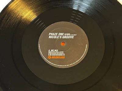 PHAZE ONE FEAT FEAT BREEZE & WILEY Nicole's Groove UK 1-TRACK S/S PROMO 12" - Image 1 of 4