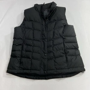 LL Bean Women’s Large Downtek Puffer Vest Black - Picture 1 of 7