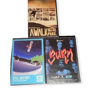 Snowboarding/Surfing Documentaries DVD Lot New Sealed - Imagen 1 de 3