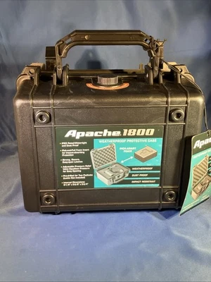 APACHE 1800 防水保护壳,小号,黑色 全新 从未使用过 — 第 1/3 张图片