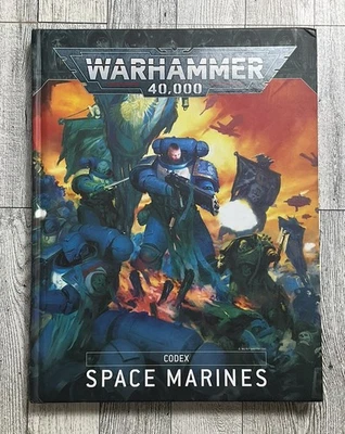 Warhammer 40k Space Marines Codex tapa dura Foto 1 de 3