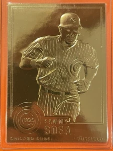 1995-2010 Danbury Mint 22K Gold Sammy Sosa - Picture 1 of 2