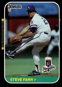 1987 Donruss #301 Steve Farr - Picture 1 of 2