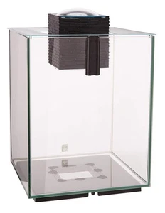 Fluval CHI II Serie Aquarium Set 5 Gallonen Glas Aquarium Tank mit LED Beleuchtung - Bild 1 von 5