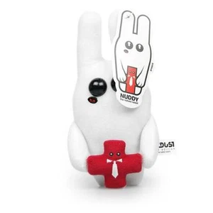 FIGURA DE PELUCHE DE DISEÑADOR NUDDY 'EL CONEJO DESNUDO' EDICIÓN LIMITADA - Imagen 1 de 1