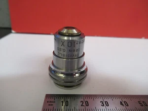 OBJEKTIV BAUSCH LOMB 10X LINSE OPTIK MIKROSKOP TEIL WIE ABGEBILDET S3-B-23 - Bild 1 von 6