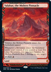 1x Valakut, the Molten Pinnacle (029/030) - EXPEDITION MTG Zendikar Rising NM Ma