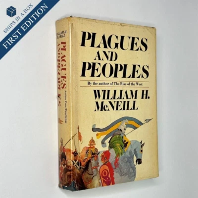 First Edition "Plagues and Peoples" McNeill (1976, Hardcover, Disease History) Foto 1 de 4
