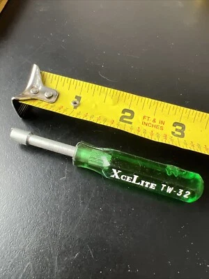 NOS XceLite TW-32 Terminal Wrench Slotted Nut Transistor Radio Driver - Image 1 of 4
