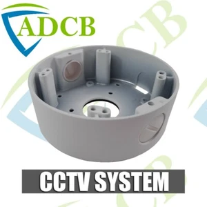 CCTV Dome Camera Deep Base Junction Box White Mount 120mm - Picture 1 of 2