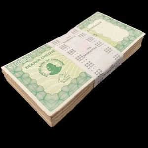 Zimbabwe 100 x 100000 Dollari 2006 - Scegli - 32 - Pacchetto 100 PZ - USATO - Foto 1 di 2