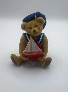 Matrose Bär Weihnachtsbaum Punze Andenken Ornament Neu im Karton - Bild 1 von 12