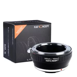 K&F Concept adapter for Nikon Ai Ais Auto mount lens to Nikon 1 camera V1 J1 - Picture 1 of 8