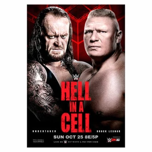 WWE: Hell in A Cell 2015 - Event Wall Poster (42cm x 59.5cm) - Picture 1 of 2