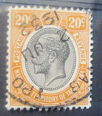 TANGANYIKA = POSTMARK - part TABORA T.P.O. 1932 Cover