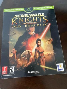 PRIMA OFFICIAL STRATEGY GUIDE - STAR WARS KNIGHTS OF THE OLD REPUBLIC - XBOX - Picture 1 of 4