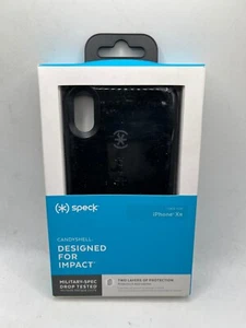 Speck Candyshell Series Case For iPhone XR (6.1") Only - Black / Slate Grey - Picture 1 of 4