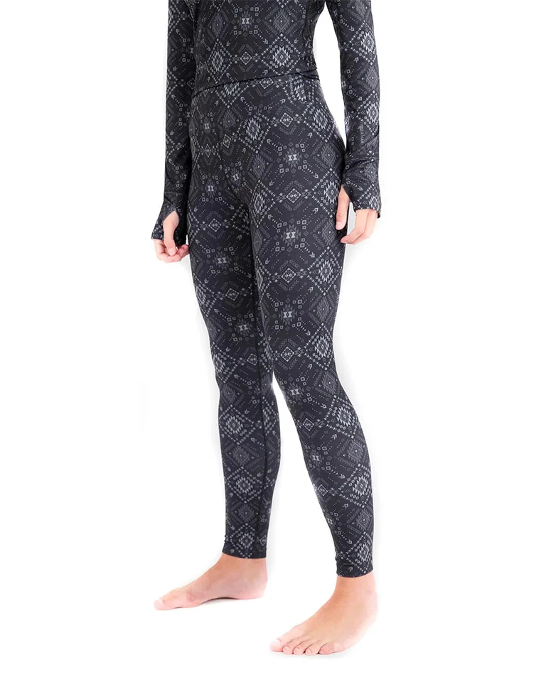 Pantalón para mujer Terramar 2.0 capa base negro nube nueve M L XL Foto 1 de 1